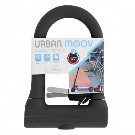 Steel U-lock for an electric scooter
