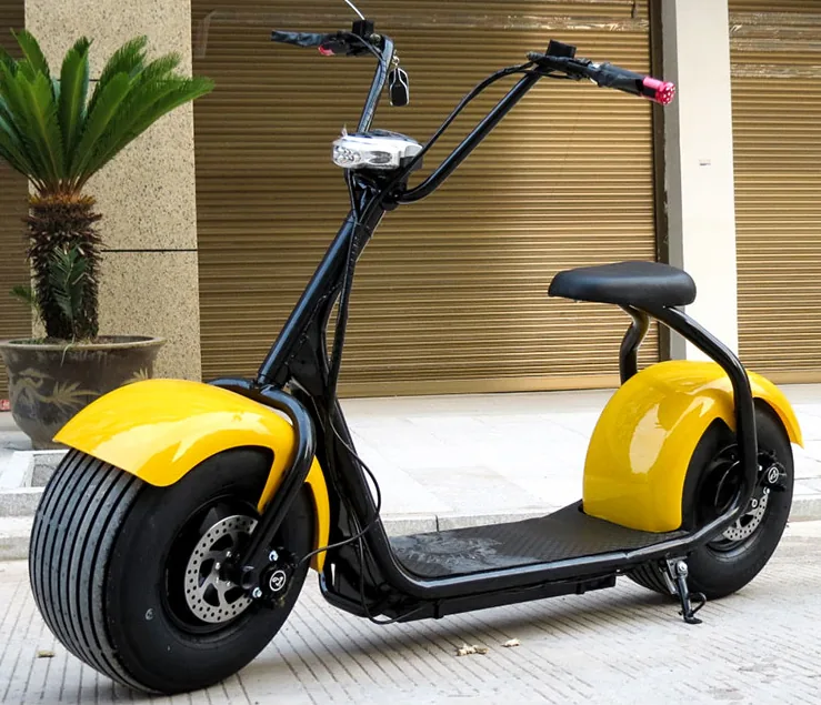 Seated e-scooter
