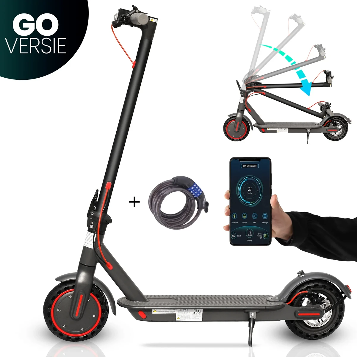 Stay-on M365 Go Elektrische Step elektrische step