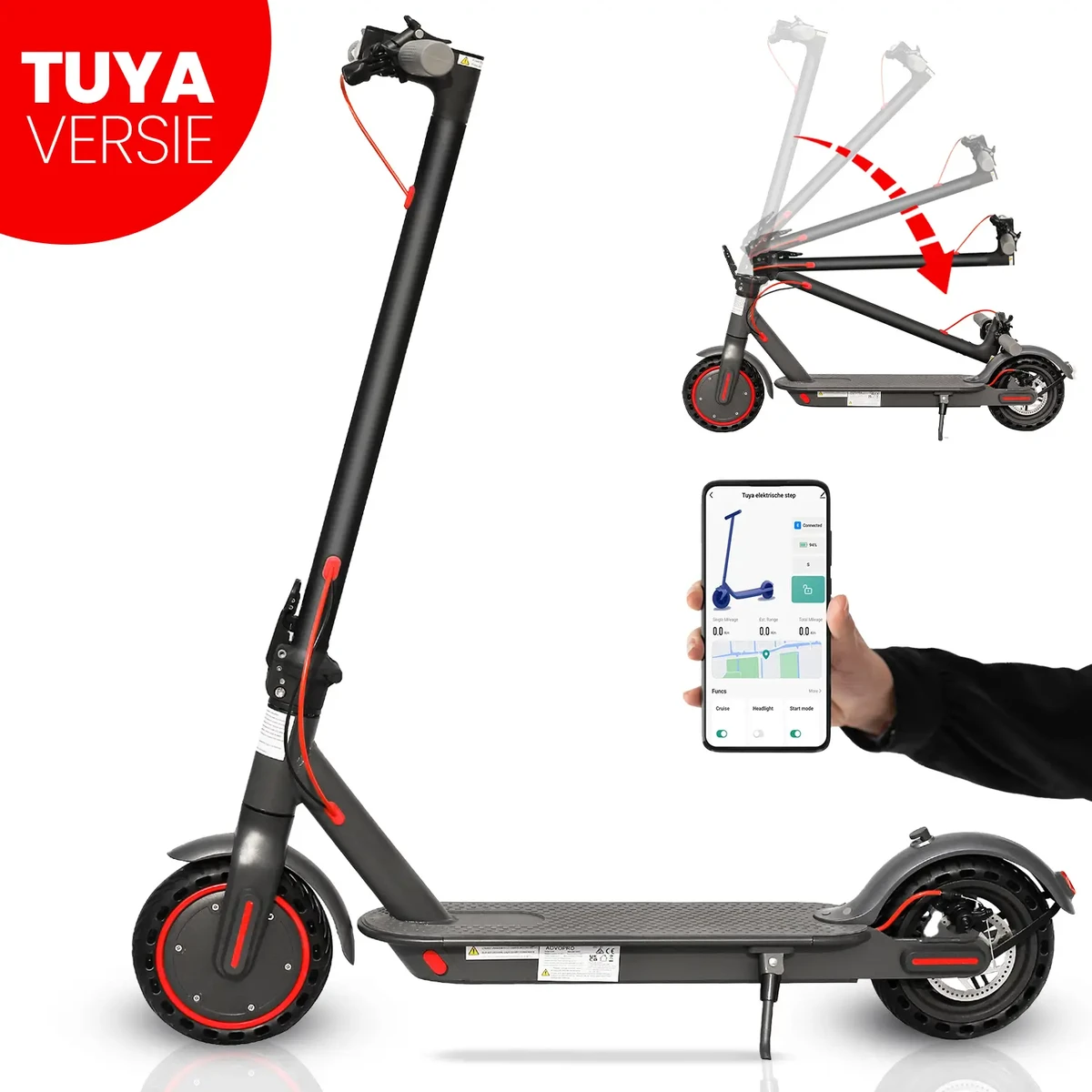 Stay-on Tuya elektrische step